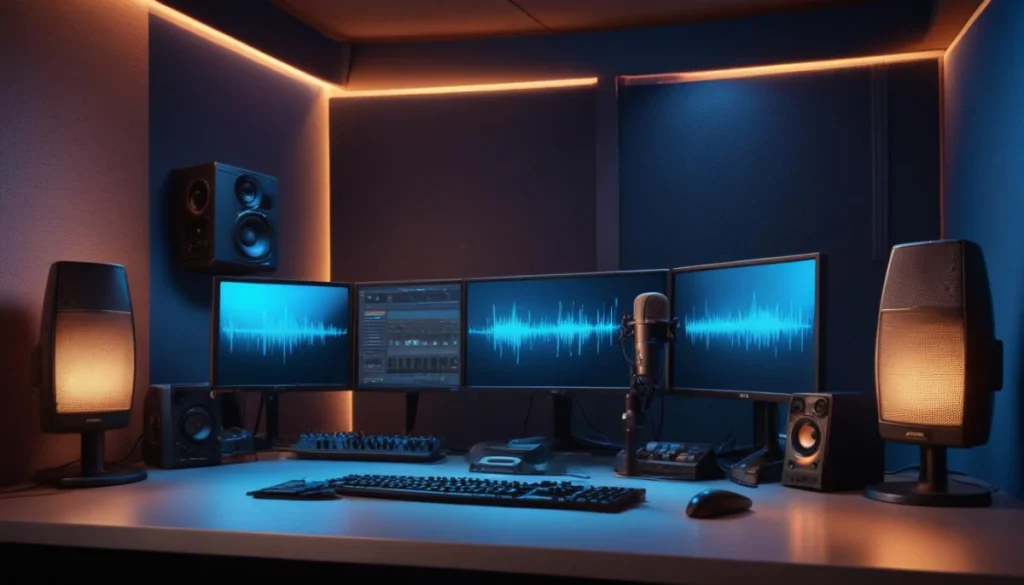 خدمات هندسة الصوت والمونتاج الصوتي